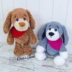 Joe the Puppy amigurumi by One and Two Company