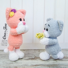 Kim the Little Kitty  amigurumi pattern by One and Two Company