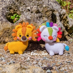 Lennon the Lion - Quad Squad Series amigurumi by One and Two Company