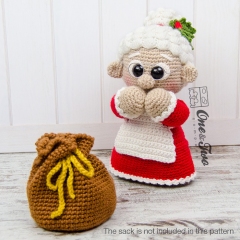 Mrs Claus  amigurumi pattern by One and Two Company