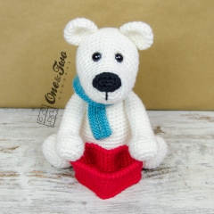 Parker the Polar Bear amigurumi by One and Two Company