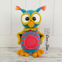 Quinn the Owl amigurumi pattern by One and Two Company