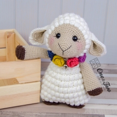 Sophie the Little Sheep  amigurumi pattern by One and Two Company