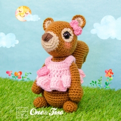 Suki the Squirrel amigurumi by One and Two Company