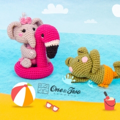 Summer Party - Little Friends Series amigurumi by One and Two Company