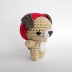 Cutie Puppy amigurumi pattern by AmiAmore
