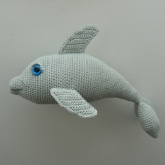 Phillip the happy dolphin amigurumi pattern by Kamlin Patterns