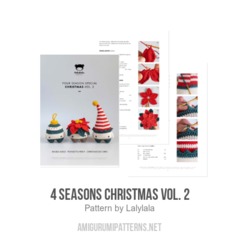 4 Seasons Christmas Vol. 2 amigurumi pattern by Lalylala