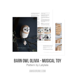 Barn Owl Olivia - Musical Toy amigurumi pattern by Lalylala