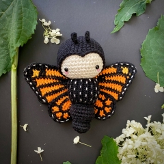 Monarch Butterfly amigurumi by Lalylala