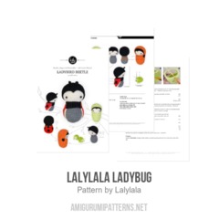 Ladybug - Life Cycle Playset amigurumi pattern by Lalylala