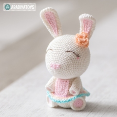 Bunny Emma amigurumi pattern by AradiyaToys