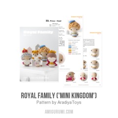 Royal Family ('Mini Kingdom') amigurumi pattern by AradiyaToys