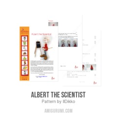 Albert the Scientist amigurumi pattern by IlDikko
