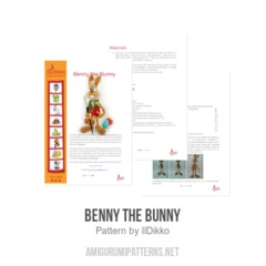 Benny the Bunny amigurumi pattern by IlDikko