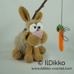 Bunny and Clyde amigurumi by IlDikko