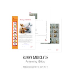 Bunny and Clyde amigurumi pattern by IlDikko