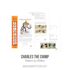 Charles the Chimp amigurumi pattern by IlDikko