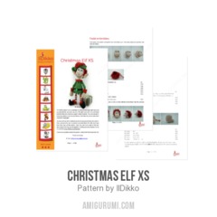 Christmas Elf XS amigurumi pattern by IlDikko