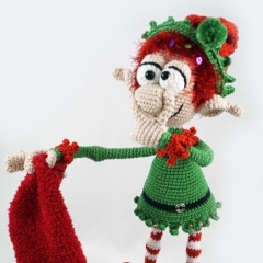Christmas Elf amigurumi pattern by IlDikko
