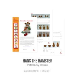 Hans the Hamster amigurumi pattern by IlDikko