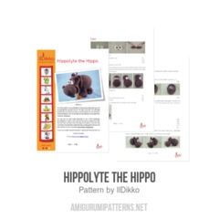 Hippolyte the Hippo amigurumi pattern by IlDikko