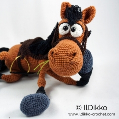 Horace the Horse amigurumi pattern by IlDikko