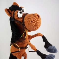Horace the Horse amigurumi by IlDikko