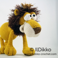 Lionel the Lion amigurumi pattern by IlDikko