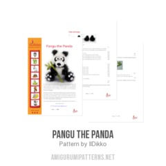 Pangu the Panda amigurumi pattern by IlDikko