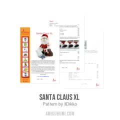Santa Claus XL  amigurumi pattern by IlDikko