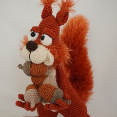 Sid the Squirrel amigurumi pattern by IlDikko