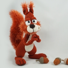 Sid the Squirrel amigurumi by IlDikko