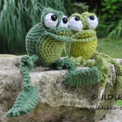 Snoggy the Froggy amigurumi by IlDikko