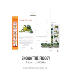 Snoggy the Froggy amigurumi pattern by IlDikko