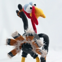 Theo the Turkey amigurumi pattern by IlDikko