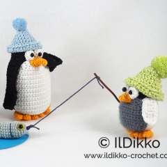 Tip-top Penguins amigurumi by IlDikko
