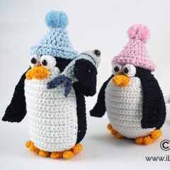 Tip-top Penguins amigurumi pattern by IlDikko