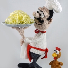 Toni Spaghettoni amigurumi by IlDikko