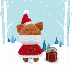 Santa paws & Frosty Nose amigurumi by Tales of Twisted Fibers