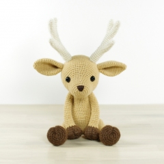 Deer amigurumi pattern by Kristi Tullus