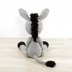 Donkey amigurumi by Kristi Tullus