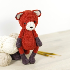 Red Fox amigurumi by Kristi Tullus