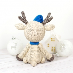 Reindeer amigurumi pattern by Kristi Tullus