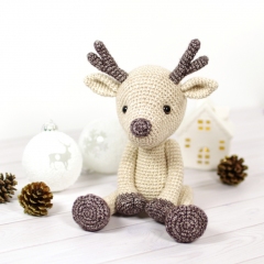 Reindeer amigurumi by Kristi Tullus