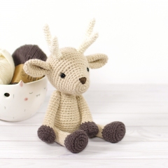 Small Deer amigurumi pattern by Kristi Tullus