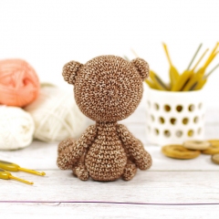 Small Teddy Bear amigurumi pattern by Kristi Tullus