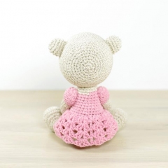 Teddy in a Dress amigurumi by Kristi Tullus