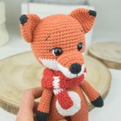 Foxi the Little Fox amigurumi pattern by DioneDesign