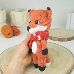 Foxi the Little Fox amigurumi by DioneDesign